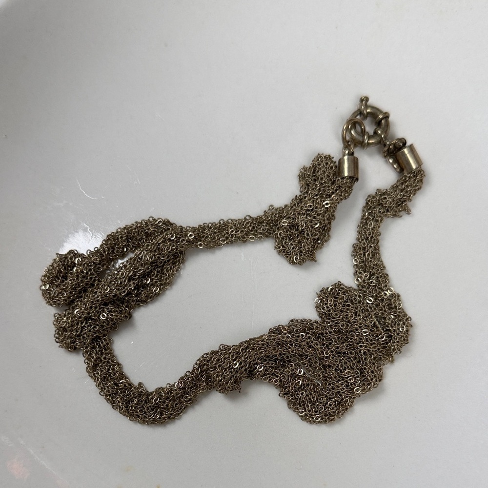 J. Crew Factory Gold Multi-Strand Necklace